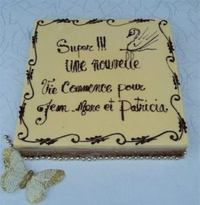 Entremet fome carré