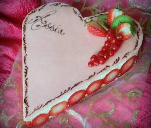 Entremet fraisier