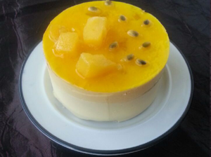 Entremet individuel passion mangue