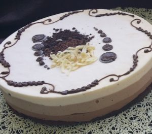 Entremet trois chocolat