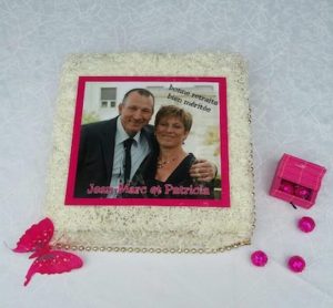 Entremet avec photo
