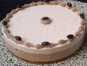 Entremet café vanille