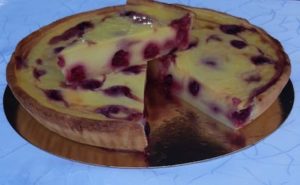 Flan cerise