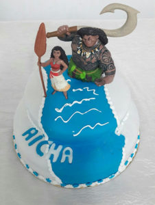 Gateau theme enfant vaiana