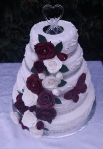Wedding cake violet mariage Essonne 91