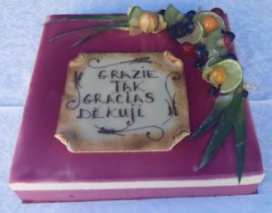 gâteau cassis - Pâtissier mariage Essonne (91)