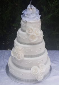 wedding cake blanc - Pâtissier mariage Essonne (91)